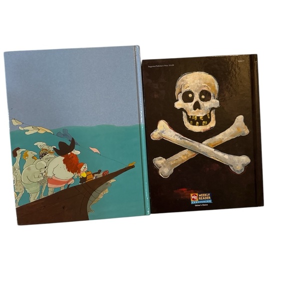 2 pack pirate themed children’s picture story books hardcover like new ￼ - Picture 2 of 4